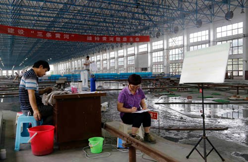 开云（中国）水泵承担“模型黄河”主供水泵重任
